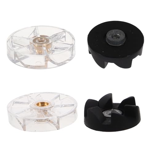 Ipetboom Kit de 4 Almohadillas Antivibración de Goma para Licuadora 600w y 900w, Base de Engranaje de Repuesto Compatible, Soporte Silencioso y Estable para Mezcladores de Cocina
