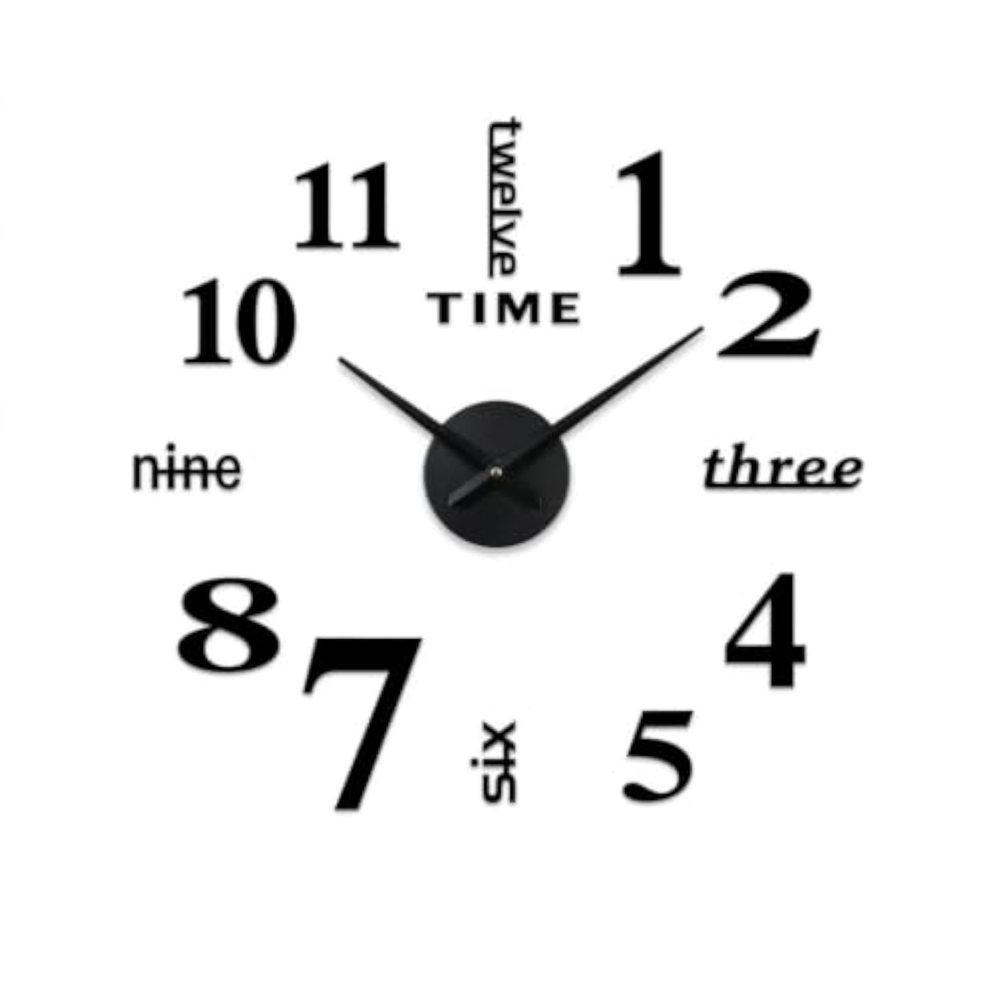 Luminous Silent Non Ticking Wall Clock