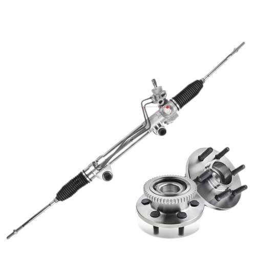 Replacement Parts for 3X Front Rack and Pinion&Hub Bearing Kit for Dodge Dakota Durango 4-Wheel ABS Mod-A58PP-88947