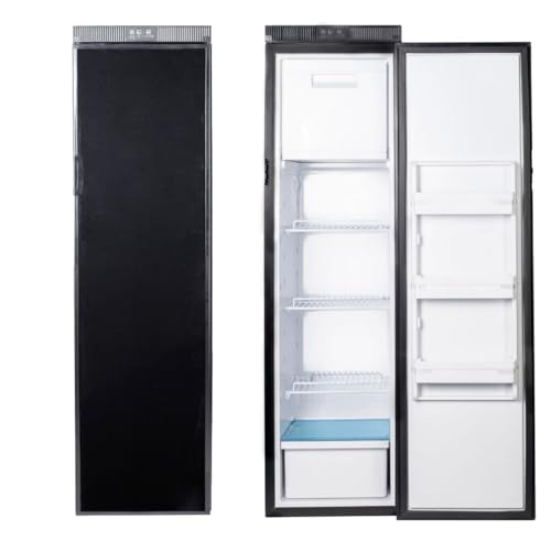 Shield Autocare Coolmate Slimline Campervan Fridge Freezer 12V/24V Compressor Refrigerator Suitable for Trucks, Boats, RV Motorhomes, Camping and Travel (150 Litre)