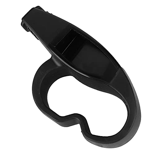 Silbato negro ABS para árbitro y entrenamiento deportivo miniatura 3