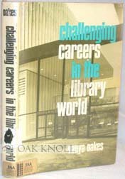Hardcover Challenging careers in the library world, Book