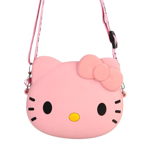 kawaii kitty bag bow cat cross body bagpu princess teen handbag accessories adjustable strap travel holiday gifts