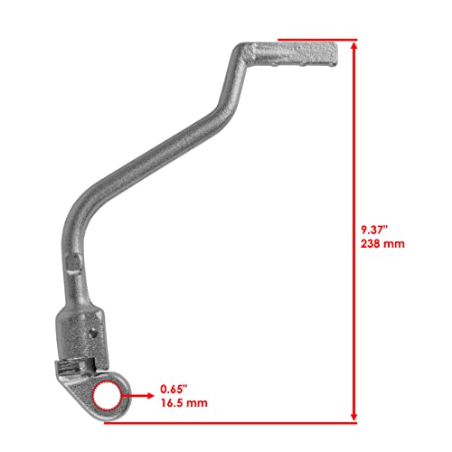 Caltric Kick Sart Lever Compatible With Yamaha Ttr125 Dirtbike 2000 2001 2002 2003 #TOP1