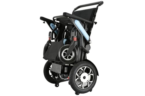 Image of Smart & Lightweight Electric Wheelchair YL2(27kg),Aluminum frame Lithium battery12 AH. 120 Kg load capacity 250 Wt motors