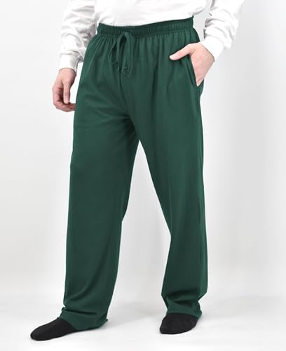 Image of Andrew Scott Men's Cotton Lounge Pants | Multi Packs & Colors | Soft & Light Drawstring Yoga & Sleep PJ Bottoms