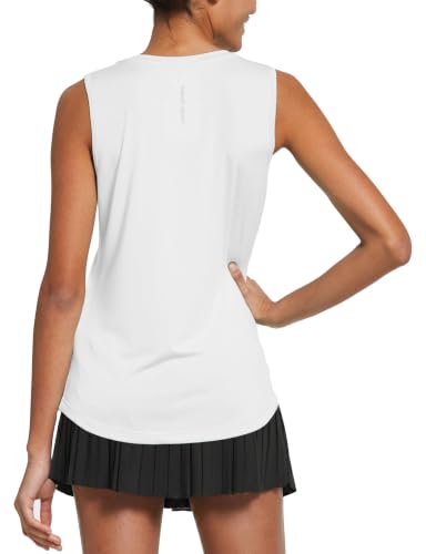 Image of baleaf Women's Workout Tank Tops Sleeveless Quick Dry Running Shirts Lightweight Loose Fit for Yoga Athletic Gym