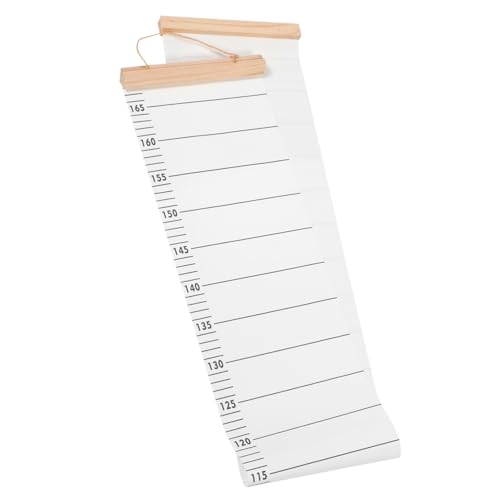 IWOWHERO Height Growth Chart Removable Wall Measurement Ruler for Fun Growth Tracker for Bedrooms Nurseries and Living Rooms Easy to Install for Keeping Family Memories