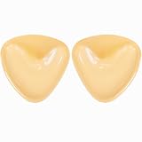 BALIWELL Double-Sided Sticky Bra Pads Inserts, Invisible Lift Push Up Adhesive Boob Breast Pads for Women, Waterproof Silicone Bra Cups for Sports Swimsuits Bikini Dress Bathing Suit