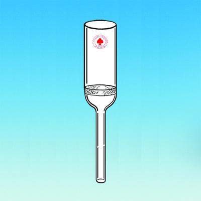 7194-08 Allihn Filtering Funnel, Porosity D, 30 mm Disc Diameter
