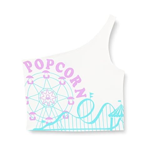 Camiseta de tirantes United Colors of Benetton Canotta 3p4zch00d, Blanco 101, 110 cm niños y niñas Cover
