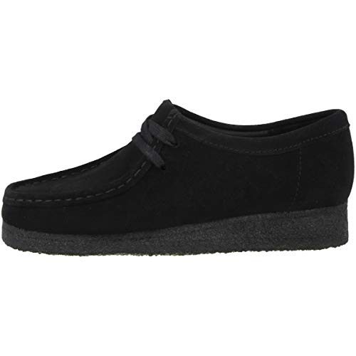 Clarks Womens Wallabee Calf Hair Slip On Loafers