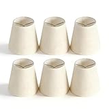 ABAT-JOUR DE TABLE ÉLÉGANT : Les abat-jour de rechange ont un clip en métal en fer intégré pour empêcher le tissu d'entrer directement en contact avec le corps de la lampe, éviter les incendies, et les couvercles de lampe murale de rechange peuvent dissiper efficacement la chaleur