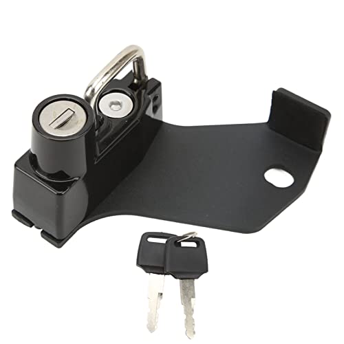 Verrou de casque de moto portable anti vol en alliage d'aluminium pour éviter les pertes