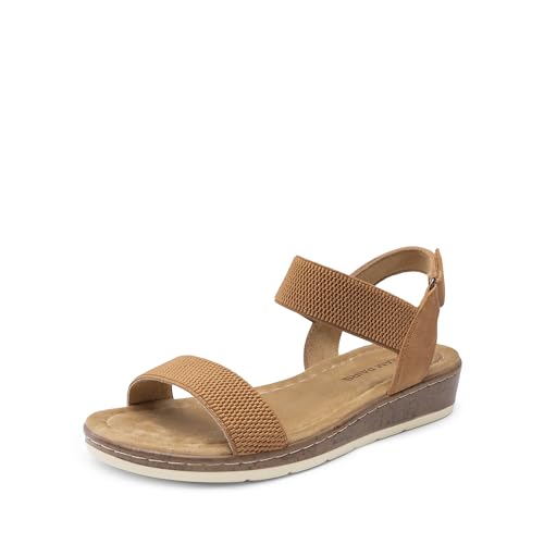 Image of DREAM PAIRS Women's Low Wedge Casual Sandals