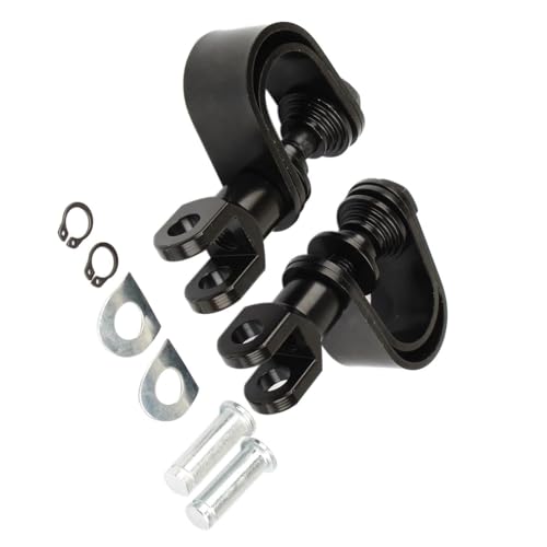 Fixations et repose-pieds pour barre de protection moteur moto 25 mm et 32 mm
