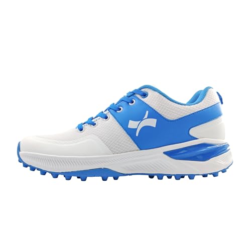 Image of Rise V2 Cricket Shoes for Men, Lightweight Breathable Mesh, Rubber Studded Outsole and TPU Heel Support