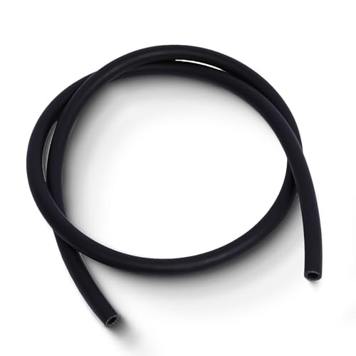 BEIJIULI Kraftstoffeinfüllstutzen Schlauch mit 2 Klemmen