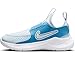 Nike Flex Runner 3 Little Kids' Shoes (FN1449-402, Blue Tint/Blue Beyond/White), Blue Tint/Blue Beyond, 8 Little Kid