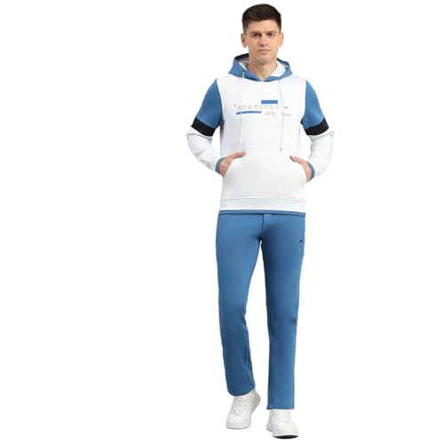 Image of Monte Carlo Mens Regular Fit Solid Collared Neck Full Sleeve Winter Tracksuit Men Track Suit | Stylish Sportswear Set with Jacket and Lower | Activewear Set For Men's (Pack Of 1)