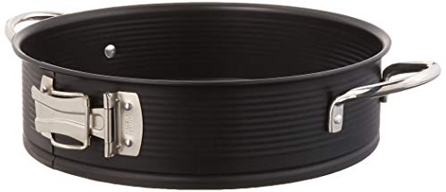 Zenker Handle-It Glass Bottom And Non-Stick Springform Pan, 9-Inch, Gray #TOP3