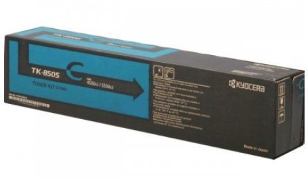 Toner cyan Kyocera 1T02LCCNL0 TK-8505 C pour imprimante de bureau