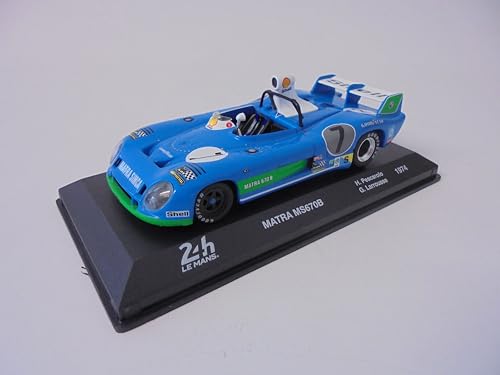 OPO 10 - Voiture Miniature de Collection 1/43 Compatible avec Matra MS670B Pescarolo Winner Le Mans 1974-24LM19