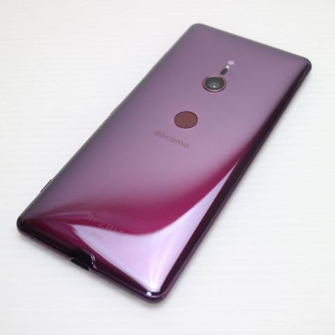 Amazon | ソニー(SONY) docomo Xperia XZ3 SO-01L ボルドー レッド 白