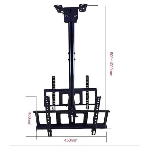 Support plafond TV inclinable double face : optimisez l'espace sans écran encombrant