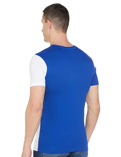 Image of UNITED COLORS OF BENETTON Men's Cotton Solid Regular Fit T-Shirt