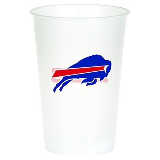 Creative Converting 8 Count Buffalo Bills Printed Plastic Cups