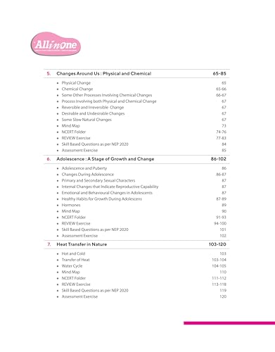 Image of Arihant All in One Science Class 7 for CBSE Exam 2025-26| NCERT-Based Book | Full Syllabus Coverage with Chapterwise Theory, Grammar, Writing, Practice & Sample Papers