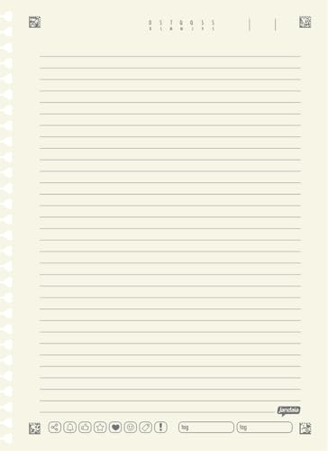 JandaIA - Caderno Neo com Pauta Inteligente Univ 1 matéria 80fls reposicionáveis - Harry Potter