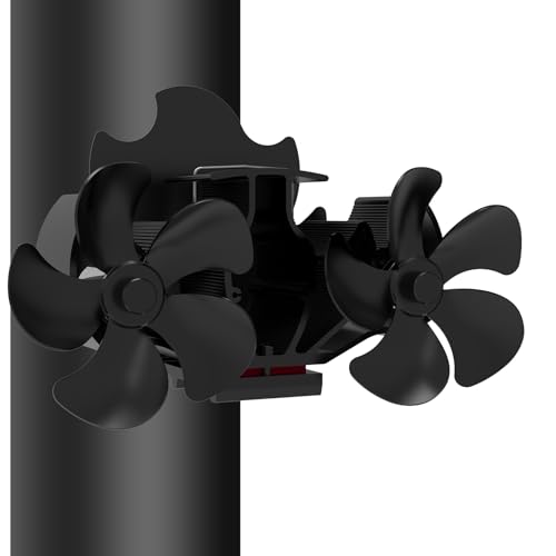 Magnetisch Ofenventilator Ohne Strom, Kaminventilator Gro...