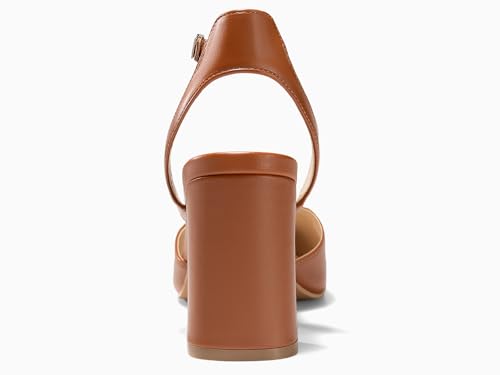 Image of Juliet Holy Womens Closed Toe Heels Chunky Block Heel Ankle Strap Pumps Slingback Heeled Sandals