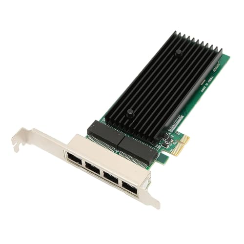 Image of PCI-E Four Port Gigabit LAN Card for Servers & Desktops | Intel 82576 Chipset, Quad Port Giga LAN Card PCIe x1
