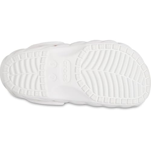 Image of Crocs Unisex Adult Classic Lined Overpuff & Geometric Fuzzy Clogs