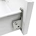 Rok Hardware Harn Impaz Drawer Box Slide Runner Left/Right Clip On Screw On Front Fixing Bracket Pair (1 Pair, Left/Right)