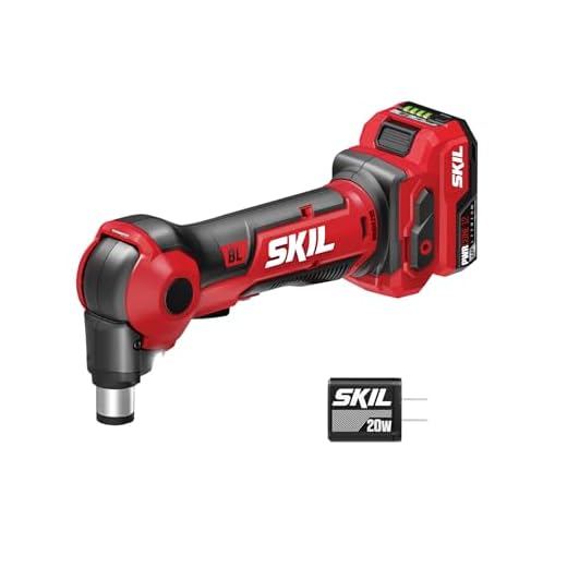 SKIL PWR CORE 12 Brushless 12V Auto Hammer Kit, Includes 2.0Ah USB-C Battery and 20W USB-C Charger - AH6552A-11