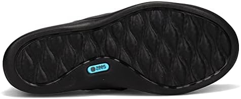 BZees Womens Playful Sneaker Black 8 M | Image 6