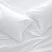 100% Egyptian Cotton Sheet Set - 1200 Thread Count | Hotel Luxury Single Ply - Sateen Weave | Set Includes One Flat Sheet, One Fitted Sheet & Two Pillowcases, King, White