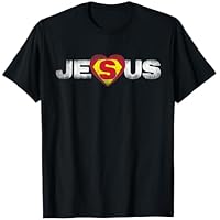 Jesús es mi camisa de superhéroe religioso cristiano Camiseta