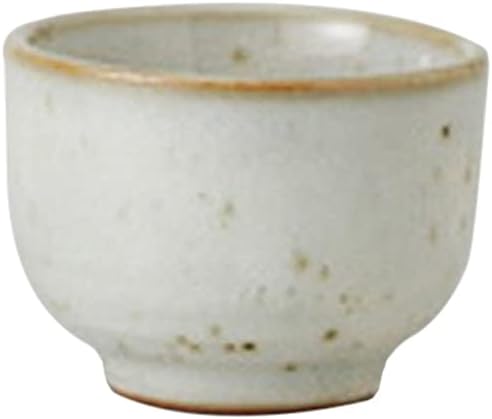 せともの本舗 Set of 10 Light Snow Gui Cups, 2.0 x 1.5 inches (5.2 x 3.9 cm), 1.4 fl oz (40 cc), 2.0 oz (60 g), Liquor Pot, Restaurant, Commercial Use, Japanese Tableware,
