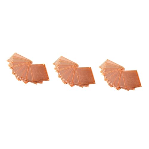 OSALADI 30 Peças 7X9 Protótipo De Placa De Ensaio Pcb Solda Terminada Placa De Circuito DIY 7 * 9Cm