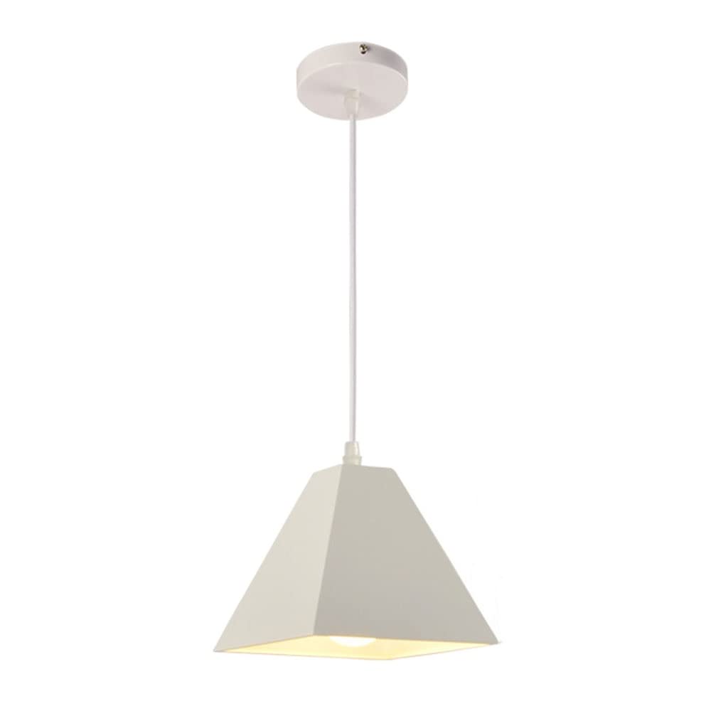 Lámpara colgante de estilo rústico, retro(White)