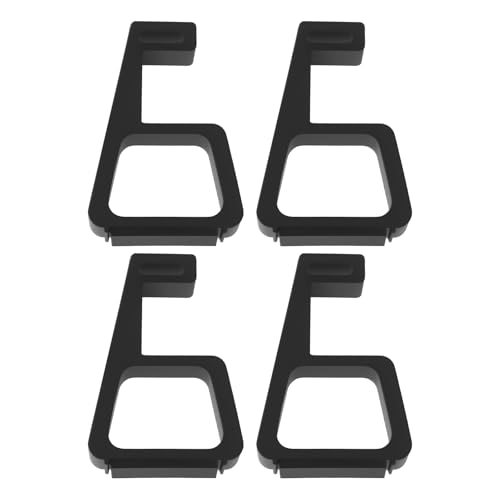 LT Easiyl 4 Piezas Soporte Horizontal para Consola de Juegos de Soporte de Pies Simples Que Evita Resbalones Pies de Enfriamiento Soporte de Pies Antideslizantes Compatible con Sony PS4 Pro Negro