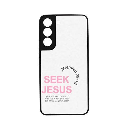 qizjio Bible Verse Phone Case Shockproof Protective Christian Jesus Cover for Samsung Galaxy S22
