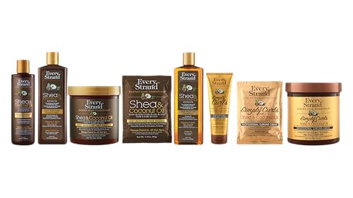 Every Strand Shea and Coconut Oil Deep Hair Masque, 15 Ounce