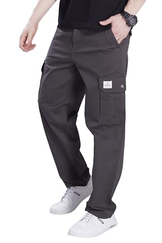 Image of DIVISIVE Men's Loose Baggy Fit Cotton Cargo Pants