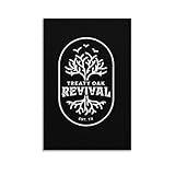 Treaty Oak Revival Ode to Bourbon Canvas Poster Bedroom Decoration Landscape Office Valentine's Birthday Gift Unframe-style12x18inch(30x45cm)